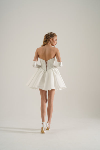 Velure Mini Gelinlik