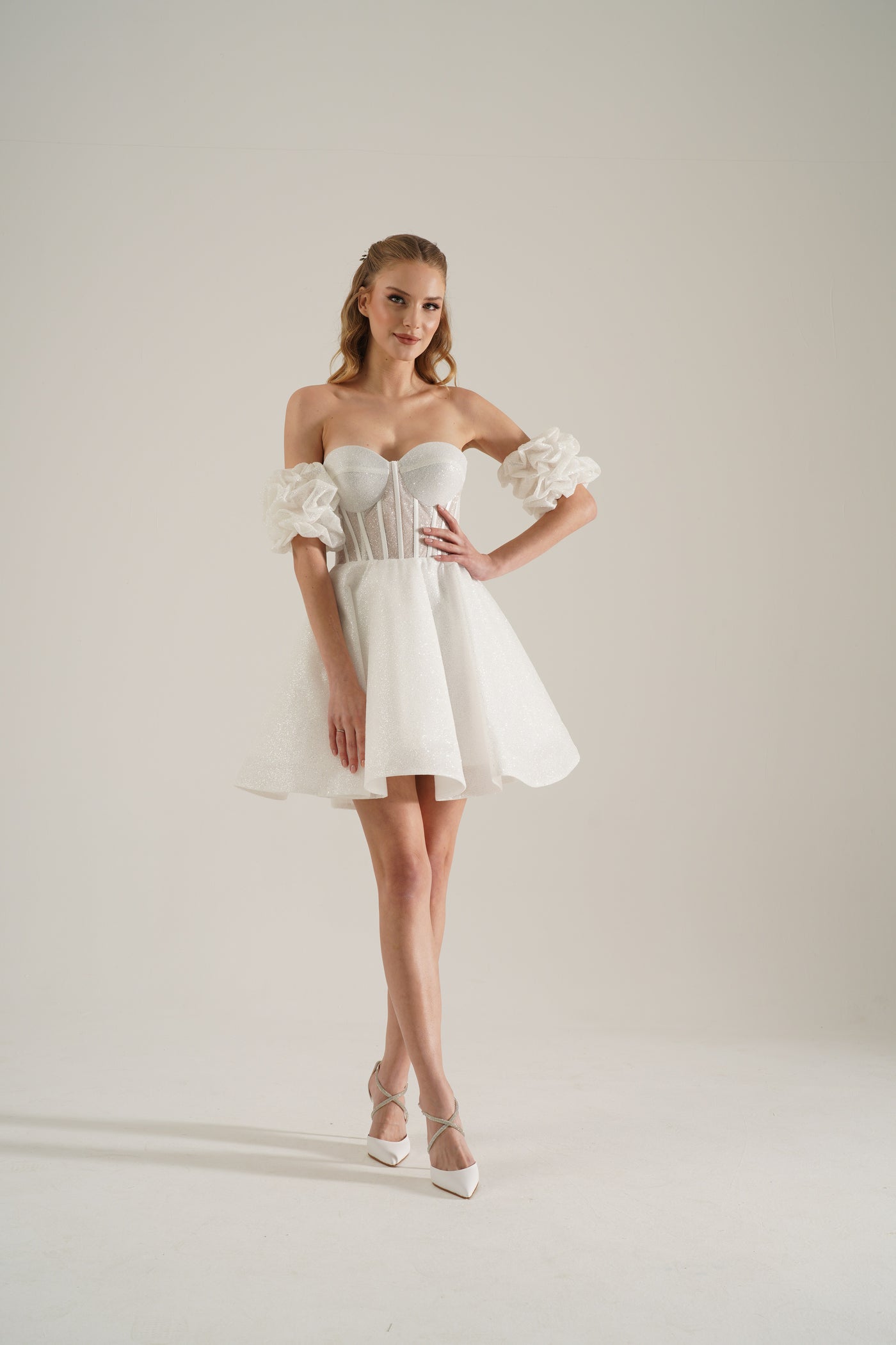 Moonelle Mini Gelinlik