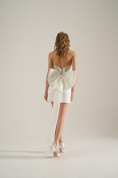 Lacelle Mini Gelinlik