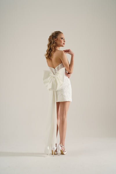 Lacelle Mini Gelinlik